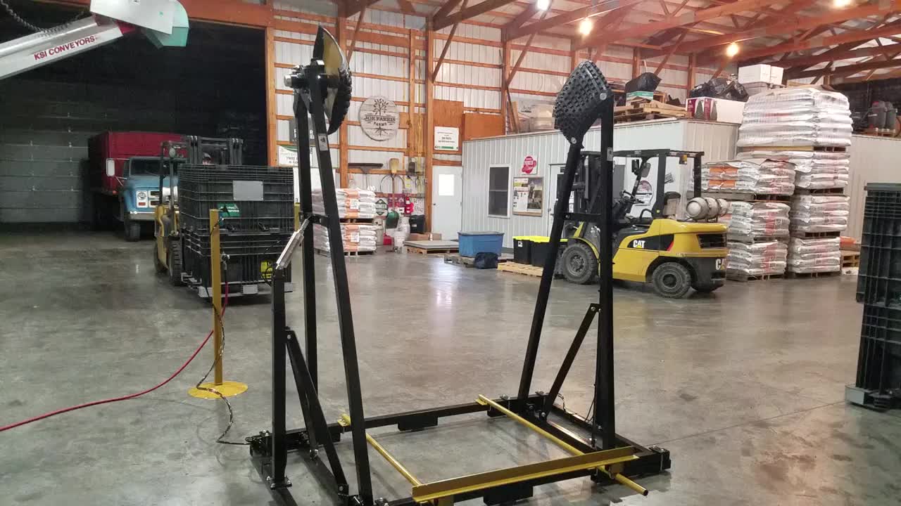 Seed Box Flipping Machine The Grappler 450 Box Flipper Vincennes